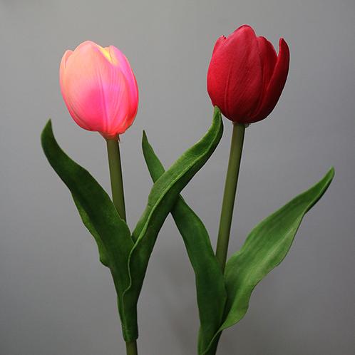 Solar LED flower (5sets) mood light at night and decoration for yarn and charging by solar power