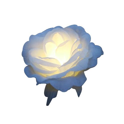 DAEWANG KING Solar Panel LED Flower Rose Light Lamp